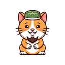 Muslim Cat Mascot