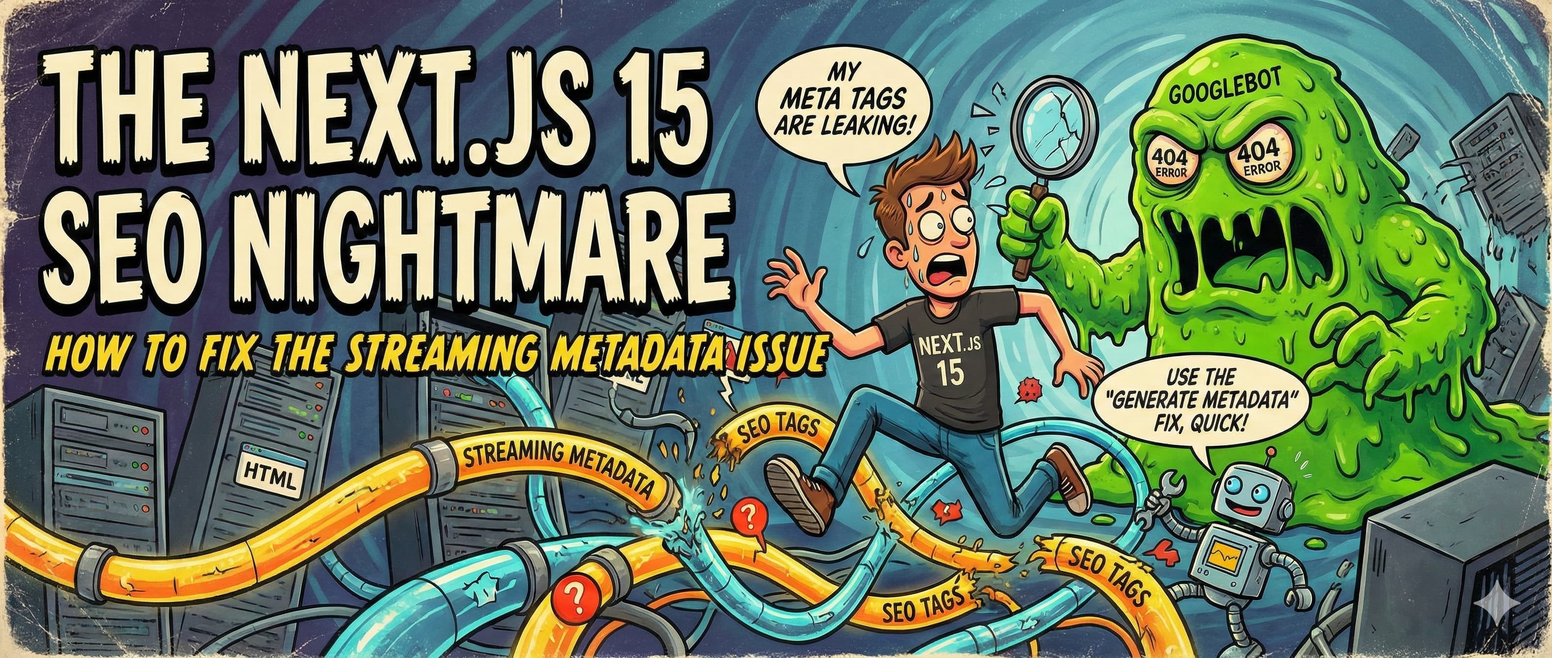 The Next.js 15 SEO Nightmare: How to Fix the Streaming Metadata Issue